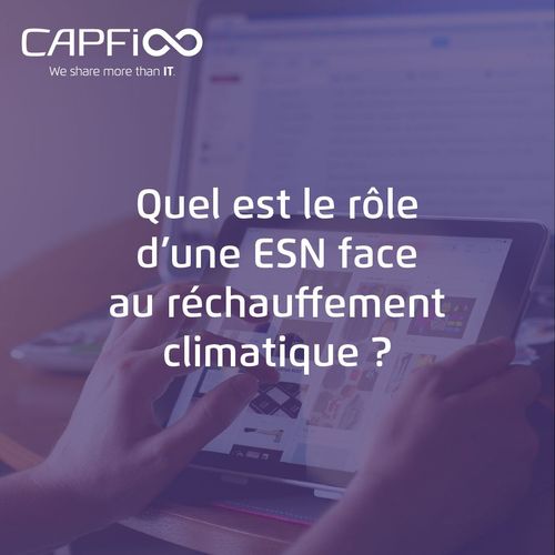 Quel est le rôle d’une ESN face au réchauffement climatique ?